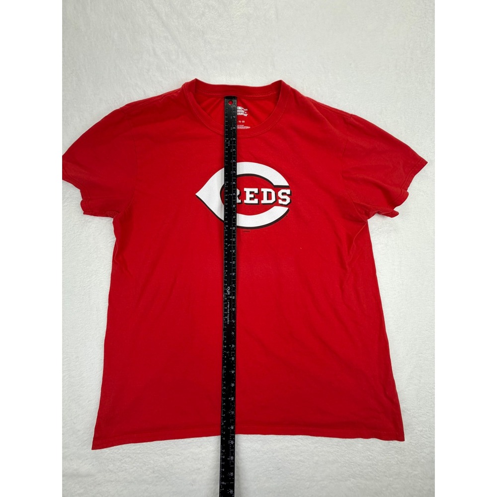 MLB Cincinnati Reds Mens XL Red Short Sleeve Graphic T-Shirt Genuine Merchandise - Picture 4 of 8